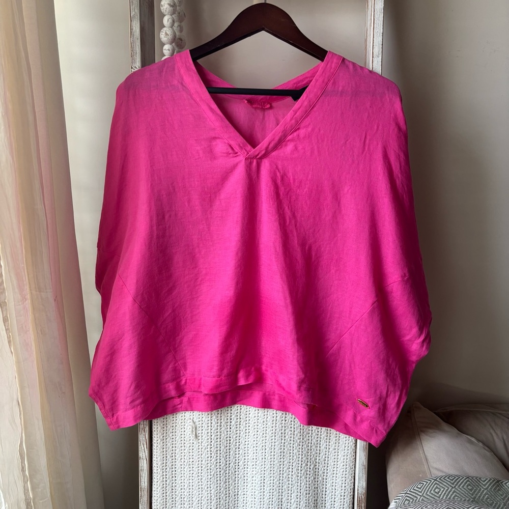 Kensie Linen Top